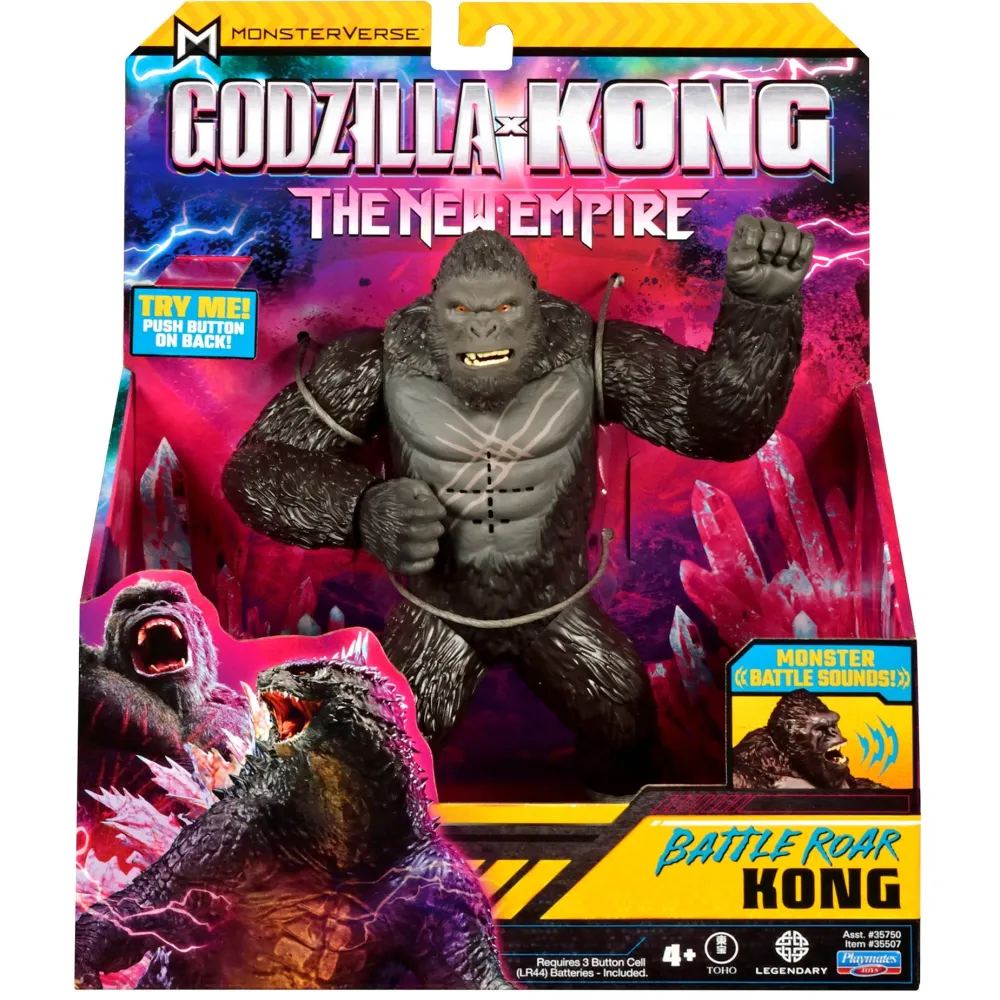 Imports Dragon Inc. 7" Battle Roar Kong (with Electric Sounds) New