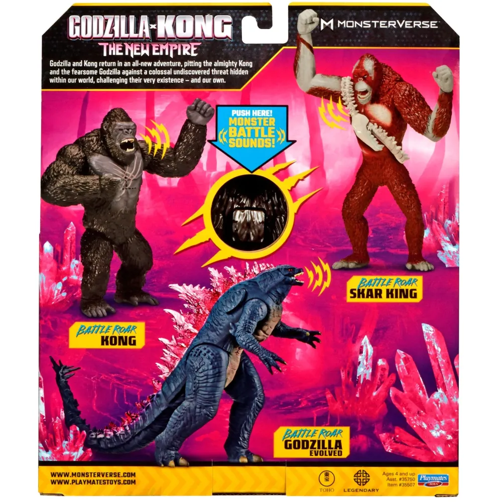 Imports Dragon Inc. 7" Battle Roar Kong (with Electric Sounds) New