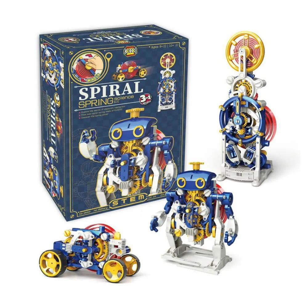 Unicorn Enterprises Corp. 3 in 1 Spiral Spring Science Kit Online