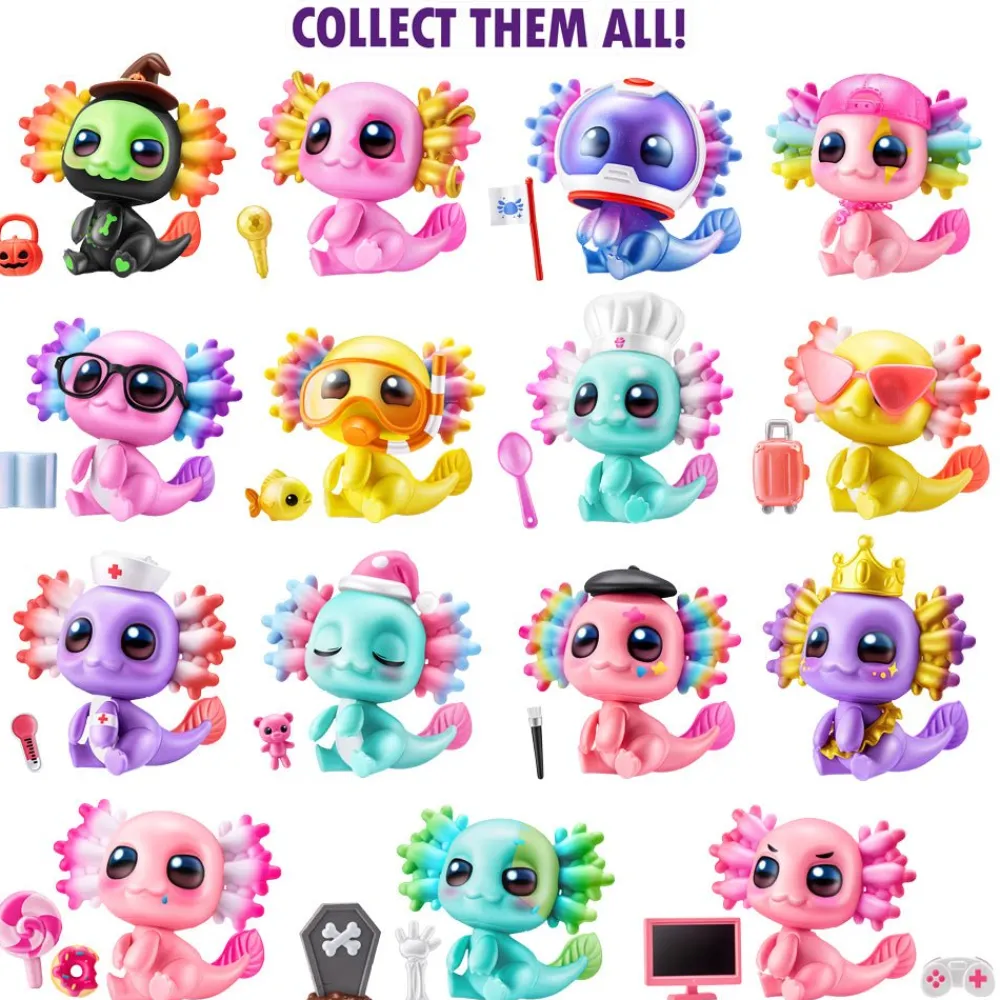 360 Sales Solutions Inc. 5 Surprise A-Lot-A-Axolotls S1 PDQ13 Fashion