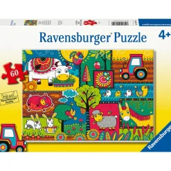 Ravensburger A Day at the Farm 60 Pc Puzzle Outlet