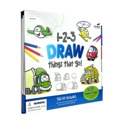 SpiceBox Activity Folder 123 Draw Things That Go Sale