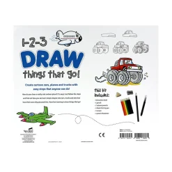 SpiceBox Activity Folder 123 Draw Things That Go Sale