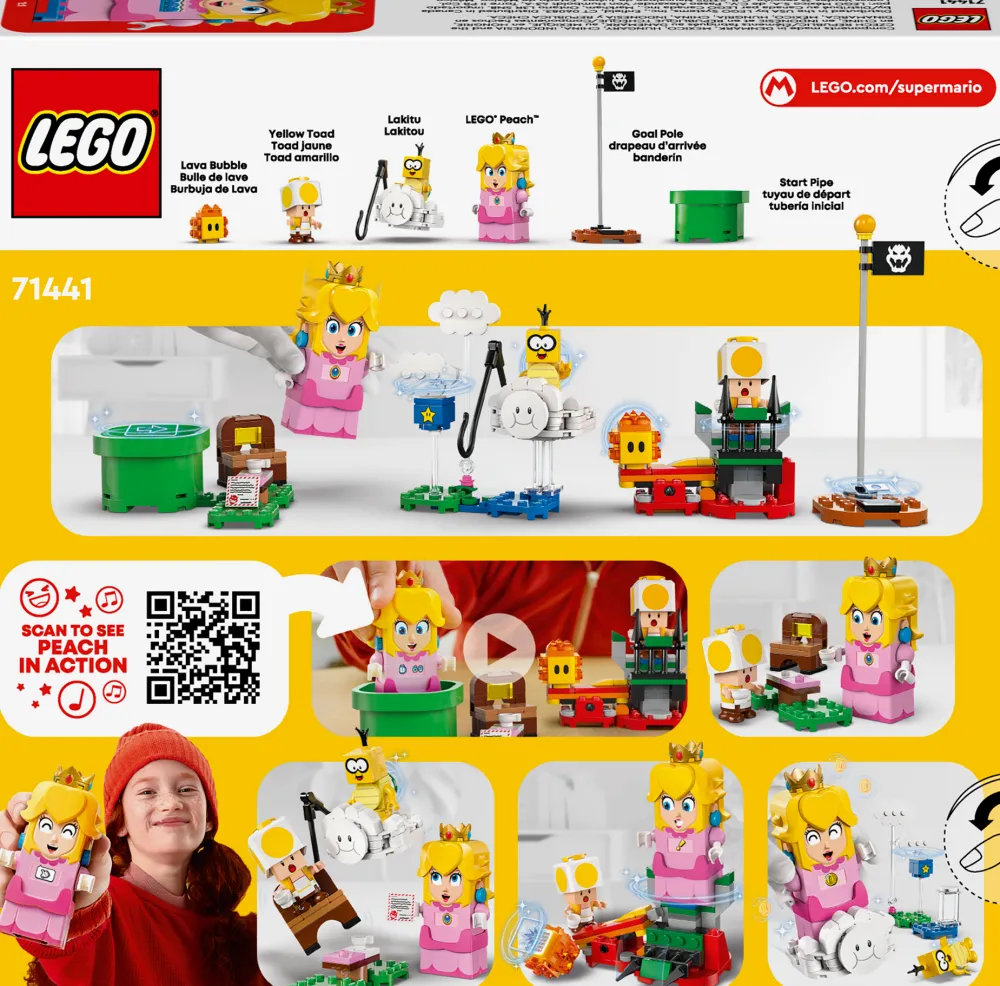Lego Canada Inc. Adventures with Interactive LEGO® Peach™ Clearance