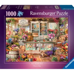 Ravensburger All Seasons Flower Shop 1000 Pc Puzzle Discount