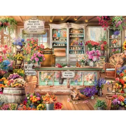 Ravensburger All Seasons Flower Shop 1000 Pc Puzzle Discount
