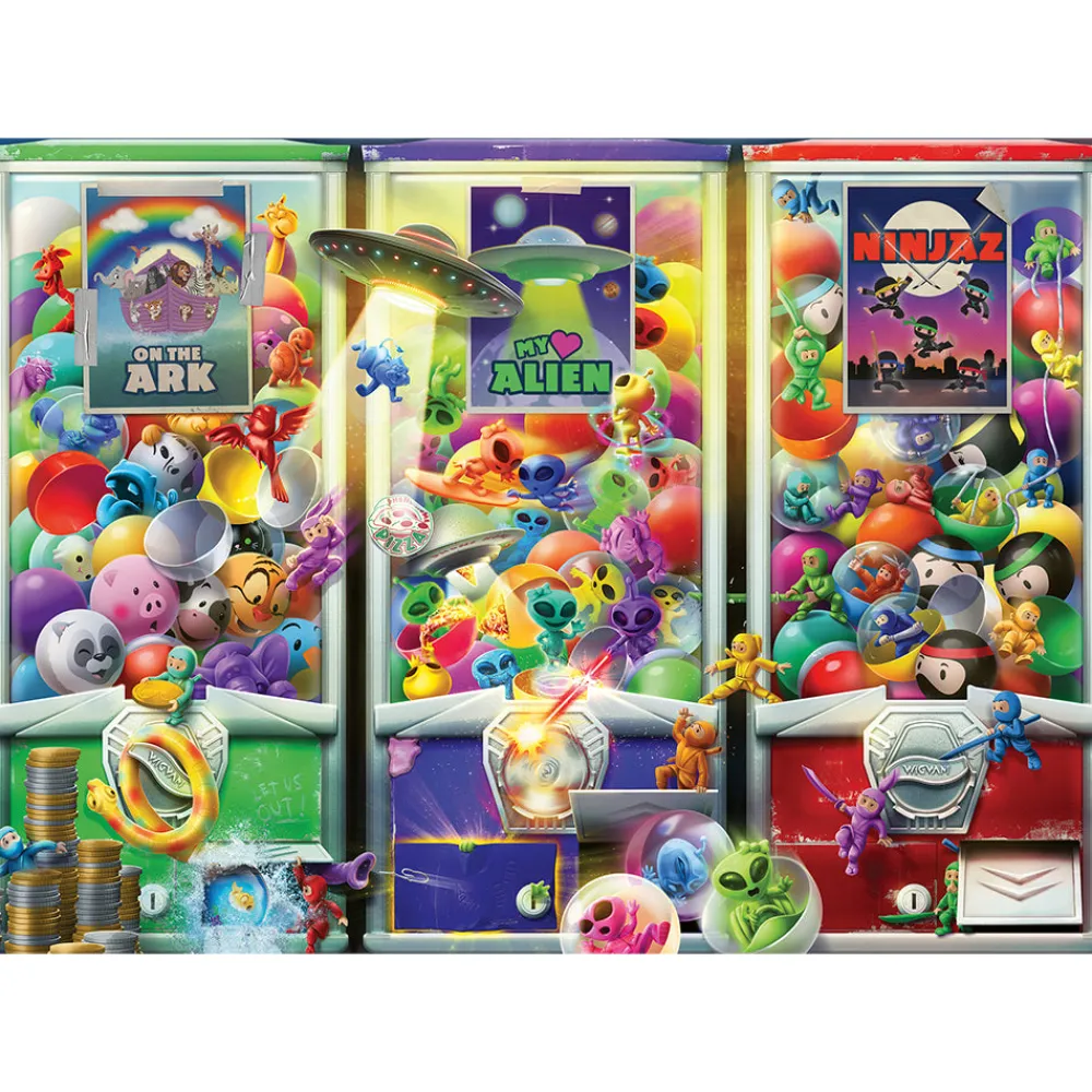 Ravensburger Animals, Aliens & Ninjas 1000 Pc Puzzle Sale