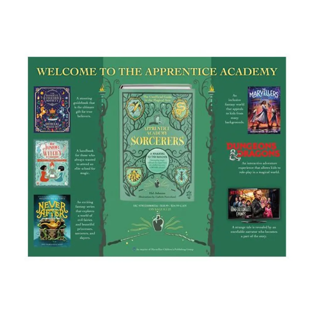 Mastermind Toys Apprentice Academy: Sorcerers The Unofficial Guide to the Magical Arts Book New