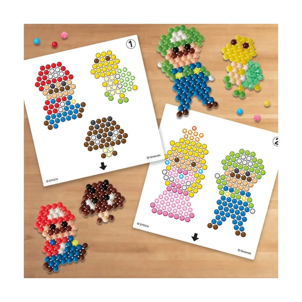 Aquabeads Super Mario Character Set New