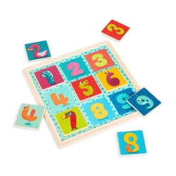 B. Toys B. Count N' Doodle Magnetic Number Wooden Puzzle Best