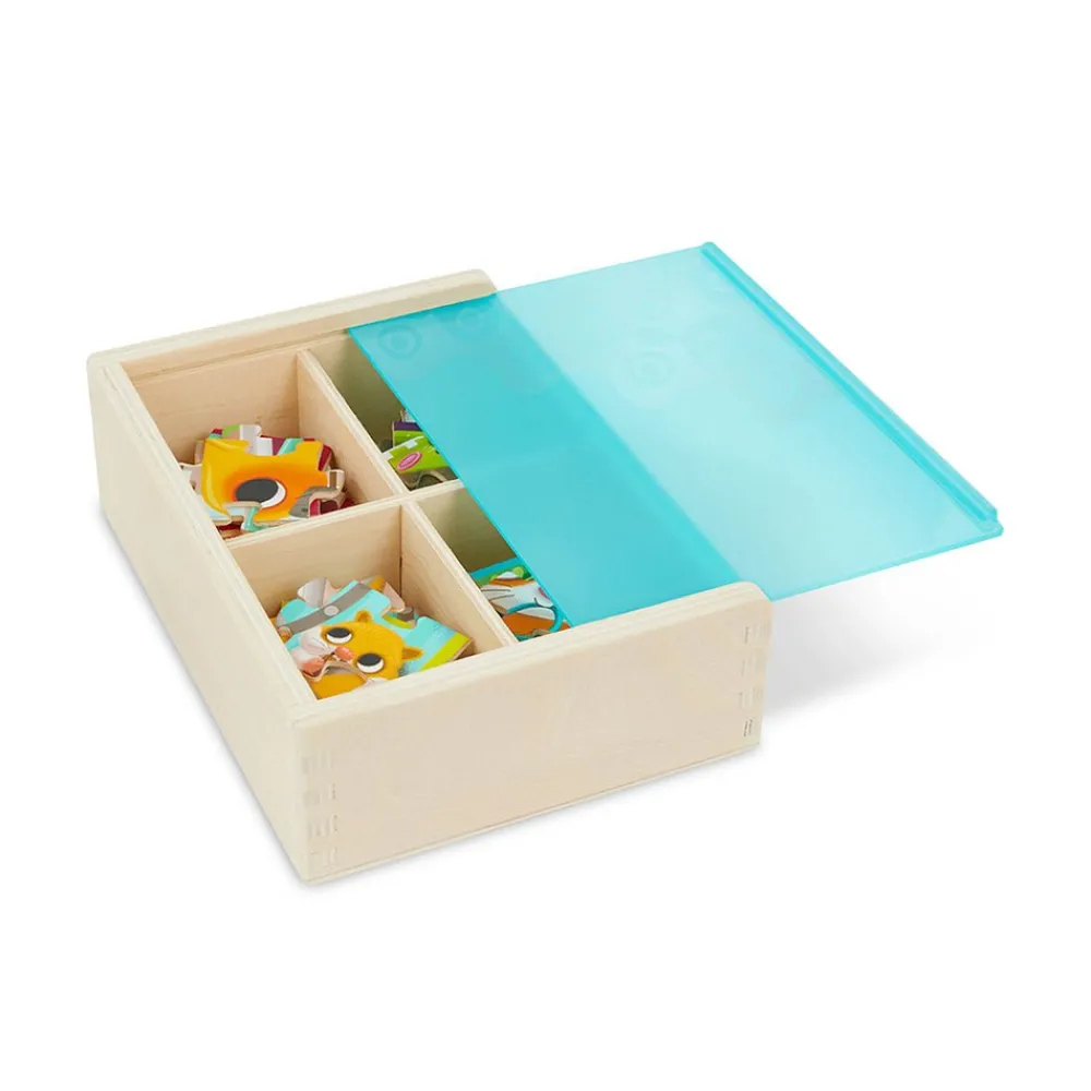 B. Toys B. Pack o'Puzzles - Pets Wooden Puzzles in Box Discount
