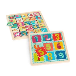 B. Toys B. Puzzle Pals Magnetic Wooden Puzzles New