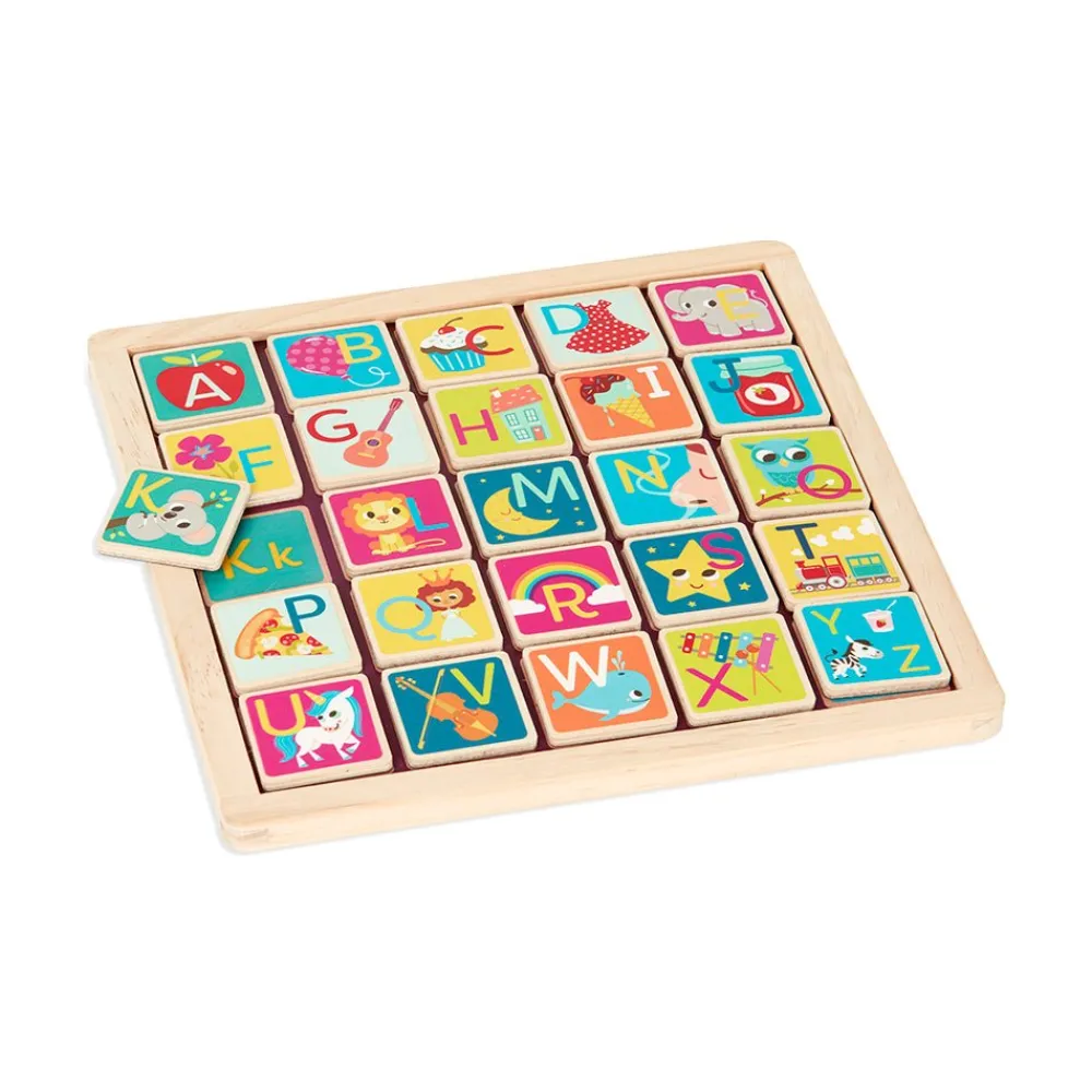 B. Toys B. Puzzle Pals Magnetic Wooden Puzzles New
