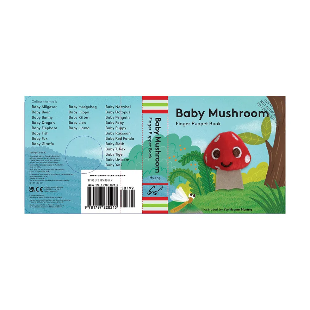 Raincoast Book Distr. Ltd. Baby Mushroom: Finger Puppet Book Clearance