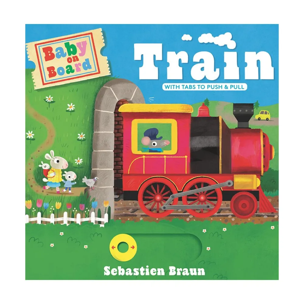 Mastermind Toys Baby on Board: Train Book New