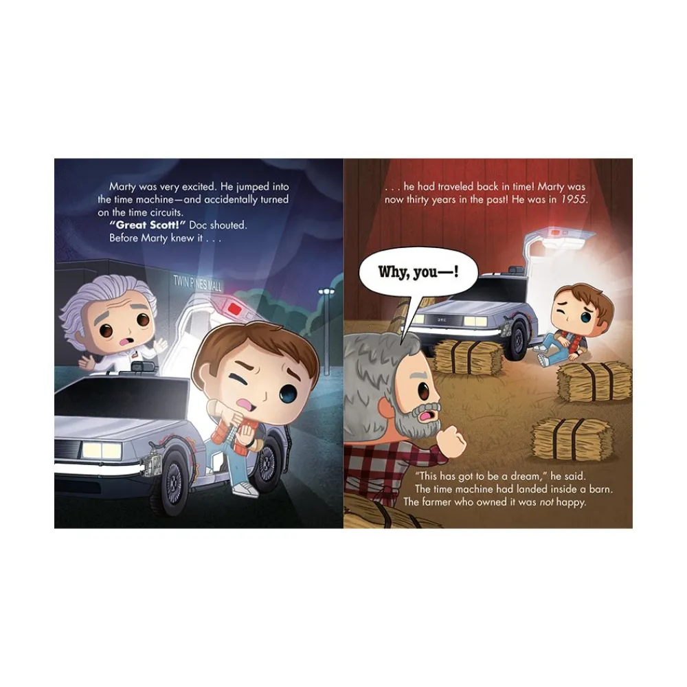 Mastermind Toys Back to the Future Book Outlet