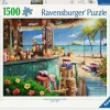 Ravensburger Beach Bar Breezes 1500 pc Puzzle Clearance