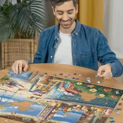 Ravensburger Beach Bar Breezes 1500 pc Puzzle Clearance