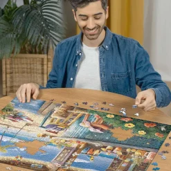 Ravensburger Beach Bar Breezes 1500 pc Puzzle Clearance