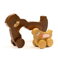Mastermind Toys Big & Little Sea Otter Push Toy Discount