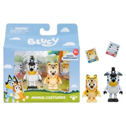 Mastermind Toys Bluey S11 Figure 2PK Animal Costumes New
