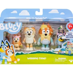 Mastermind Toys Bluey S11 Figure 4PK Costume Party Hot