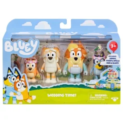 Mastermind Toys Bluey S10 Figure 4PK Special Set Best