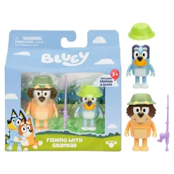 Mastermind Toys Bluey S11 Figure 2PKFishing With Grandad Fashion