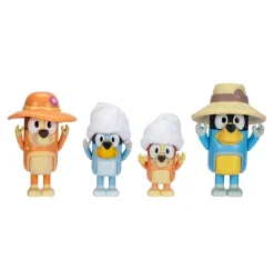 Mastermind Toys Bluey S11 Holiday Figure 4PK Family Trip Outlet