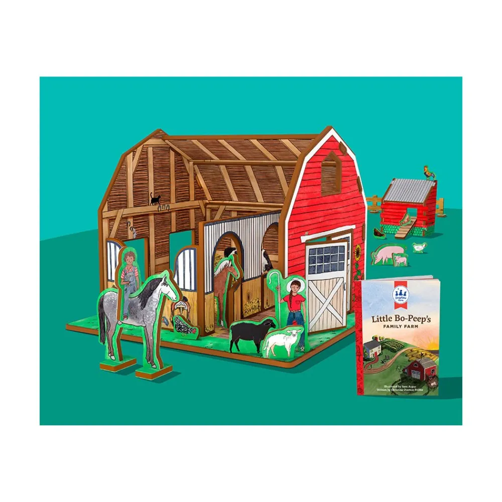 Mastermind Toys Bo Peep's Family Farm Book and Playset Book Discount