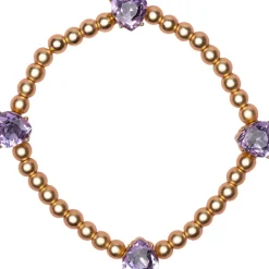 Great Pretenders Boutique Chic Amethyst Love Bracelet Outlet