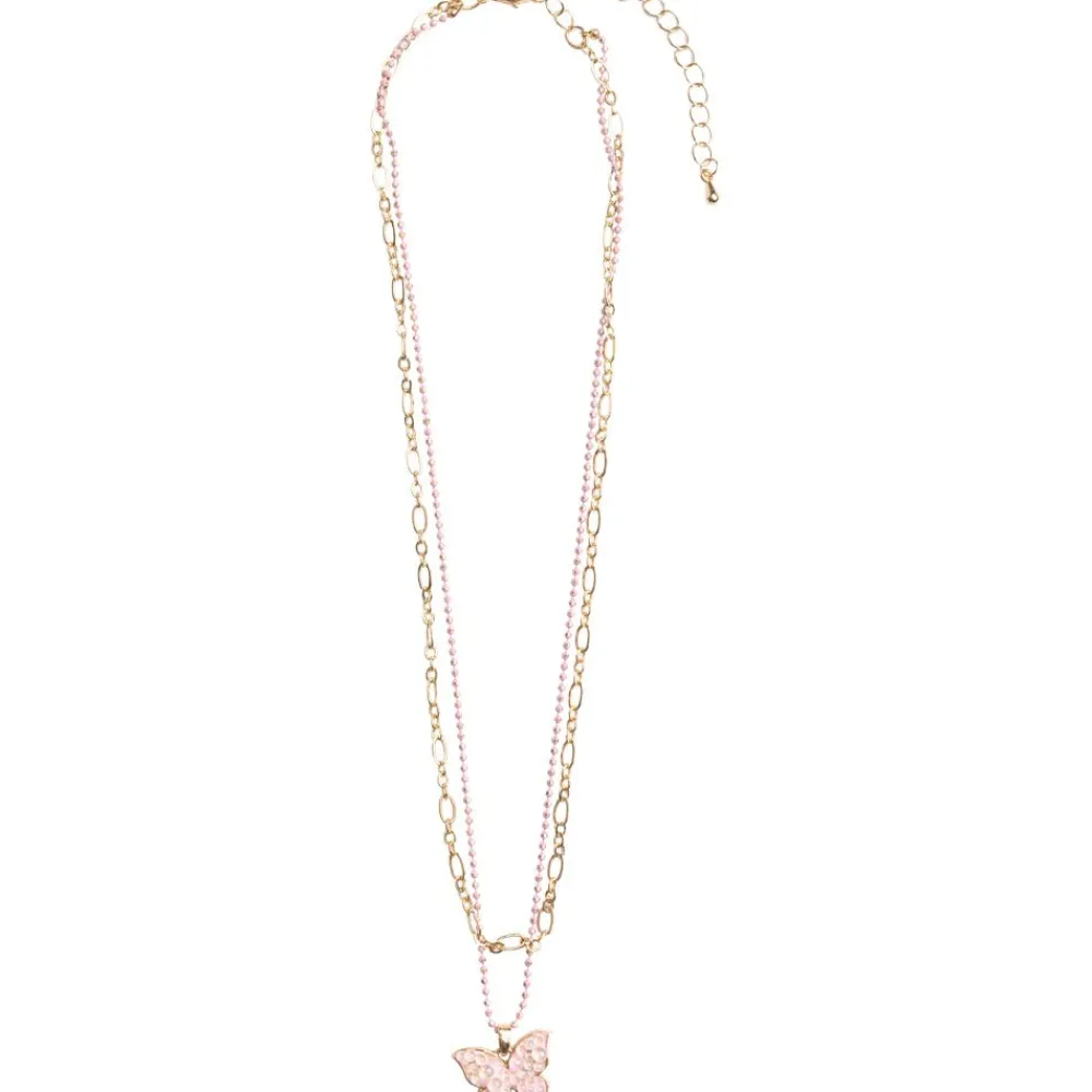Great Pretenders Boutique Chic Bubbly Butterfly Necklace Sale