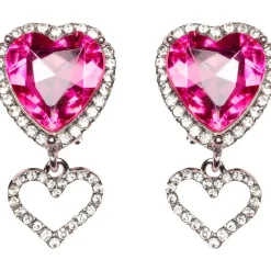 Great Pretenders Boutique Heart Jewel Clip On Earrings Best