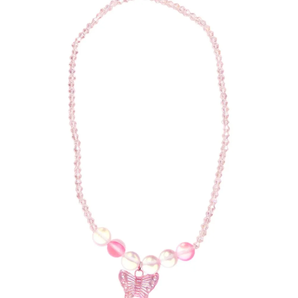 Great Pretenders Boutique Holo Pink Crystal Necklace Best