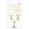 Great Pretenders Boutique HologramStar NLRing &Clip On Earrings Set Clearance