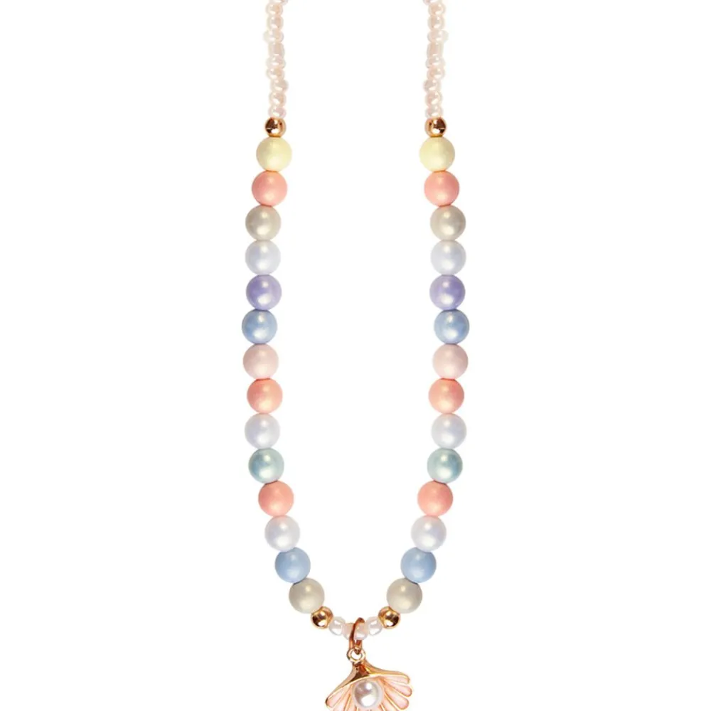 Great Pretenders Boutique Pastel Shell Necklace New