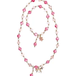 Great Pretenders Boutique Pink Crystal Necklace, Assorted Discount