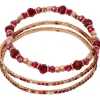 Great Pretenders Boutique Ruby Red Bracelet Set, 3pcs Hot