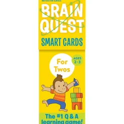 Hachette Book Group Brain Quest For Twos Smart Cards, Revised 5th Ed. New