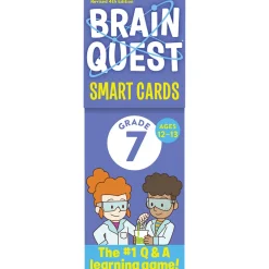 Mastermind Toys BRAIN QUEST 7TH GRADE SMART CARDS REVISED 4TH EDITION Best