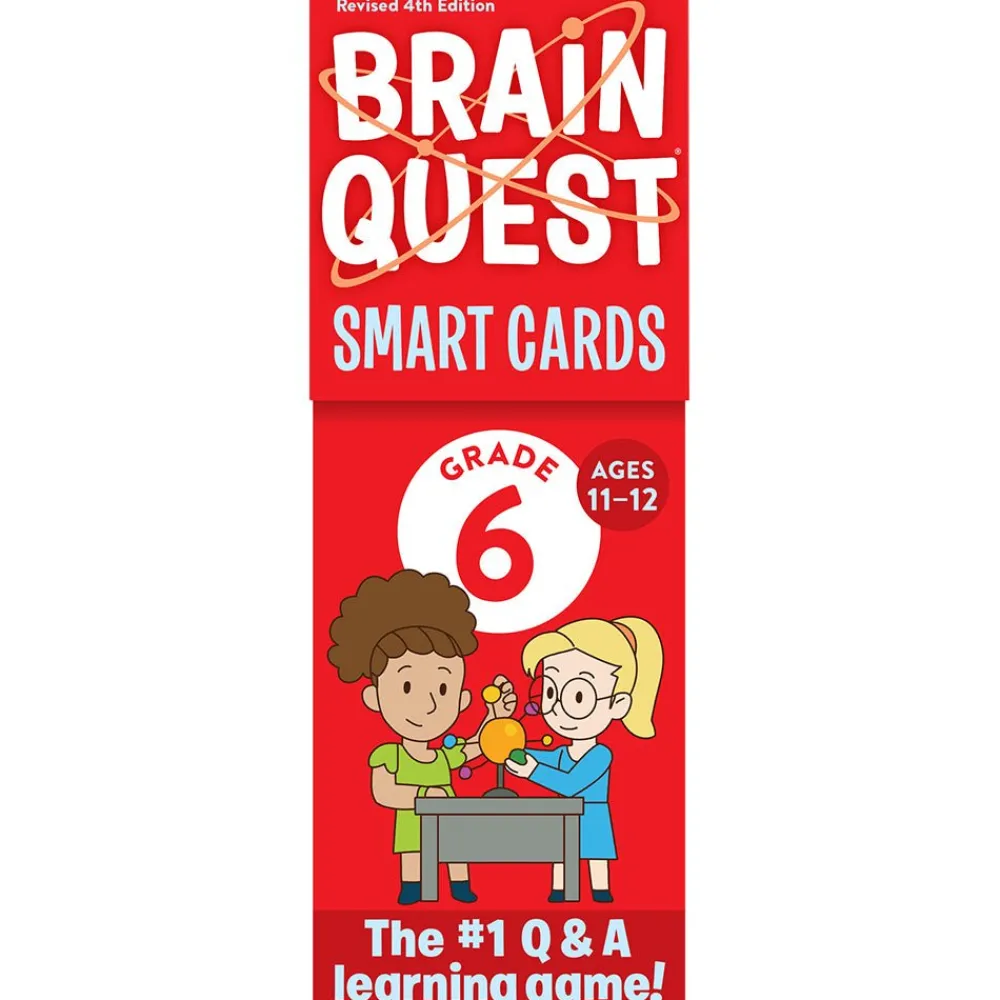 Mastermind Toys BRAIN QUEST 6TH GRADE SMART CARDS REVISED 4TH EDITION Best