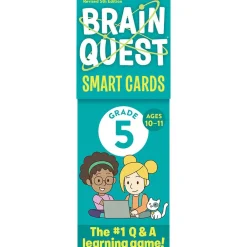 Hachette Book Group Brain Quest 5th Grade Smart Cards Revised 5th Ed. Hot