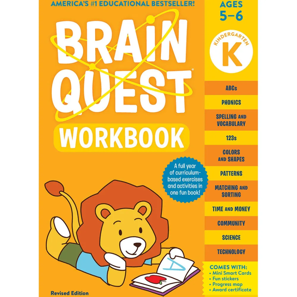Hachette Book Group Brain Quest Workbook: Kindergarten Revised Edition Clearance