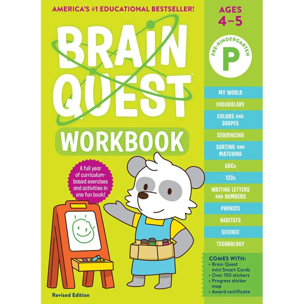 Hachette Book Group Brain Quest Workbook: Pre-K Revised Edition Discount