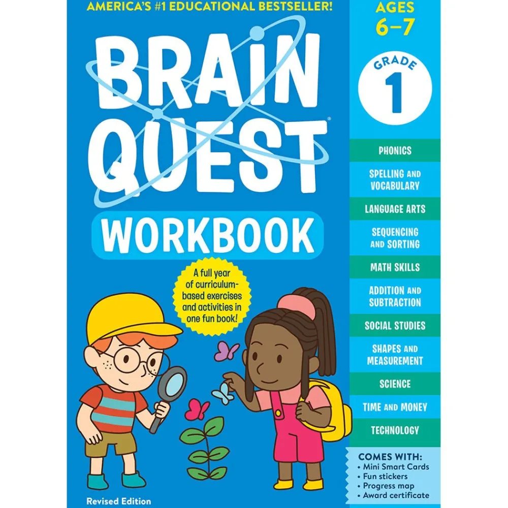 Hachette Book Group Brain Quest Workbook: 1st Grade Revised Edition Outlet