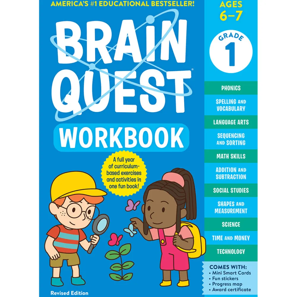 Hachette Book Group Brain Quest Workbook: 1st Grade Revised Edition Outlet
