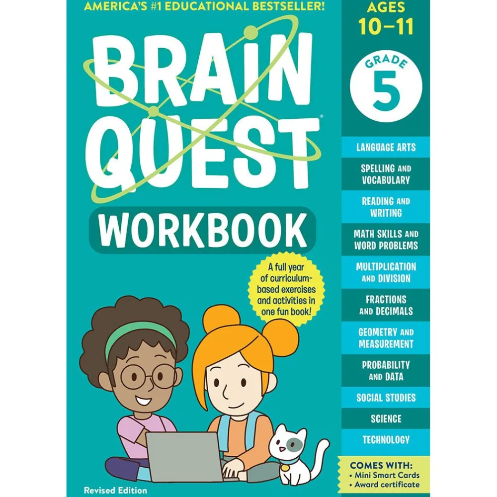 Hachette Book Group Brain Quest Workbook: 5th Grade Revised Edition Outlet