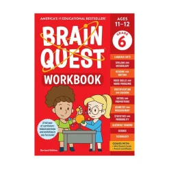 Hachette Book Group Brain Quest Workbook: 6th Grade Revised Edition Online