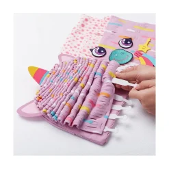 Bright Stripes Magic Scrunch Unicorn Pillow Outlet