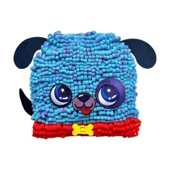 Bright Stripes Magic Scrunch Puppy Pillow Fashion
